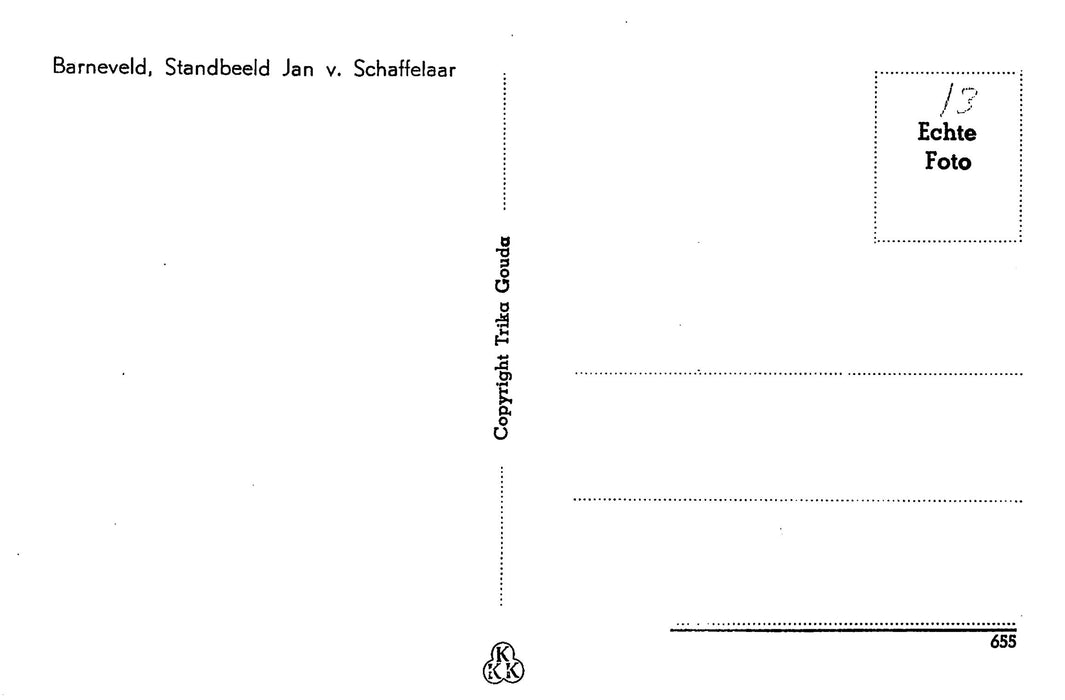 Barneveld Standbeeld Jan v Schaffelaar