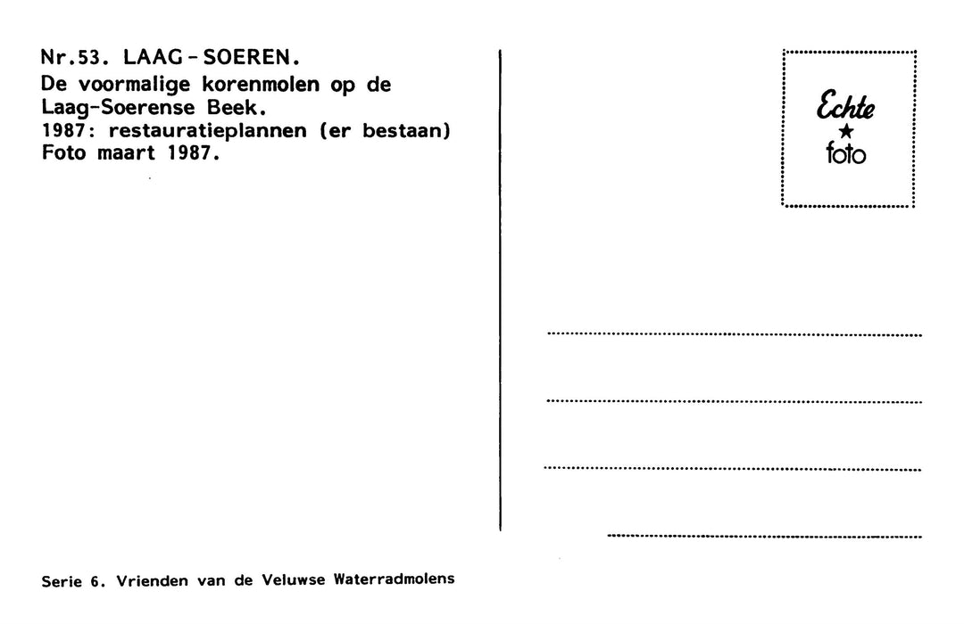 Laag-Soeren Korenmolen