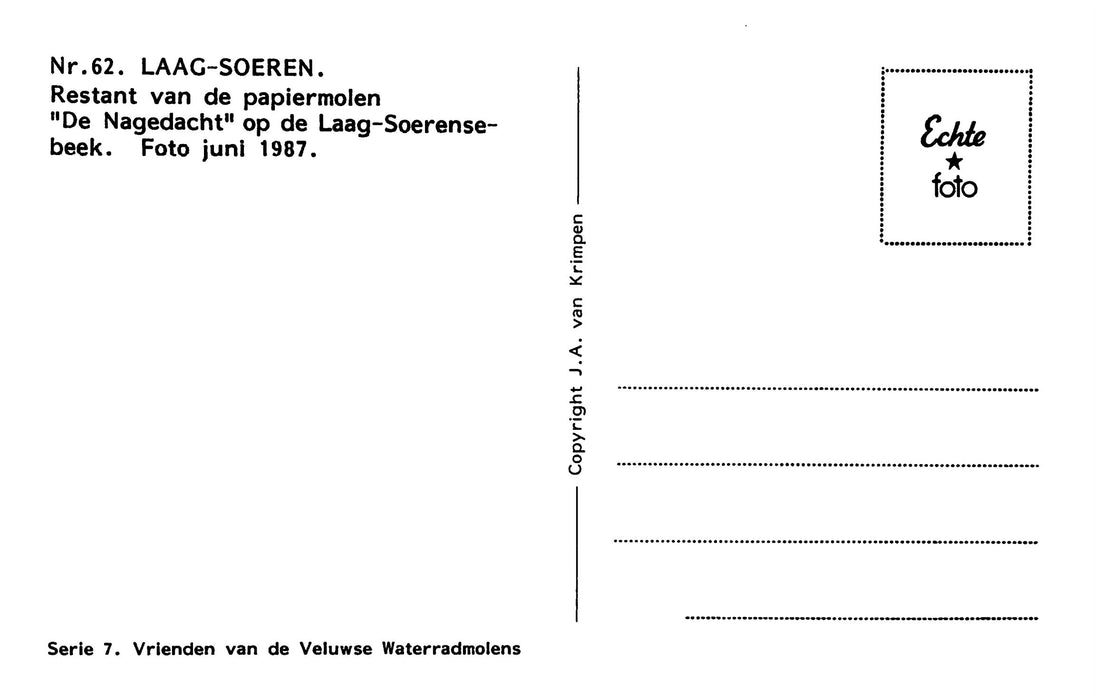 Laag-Soeren De Nagedacht