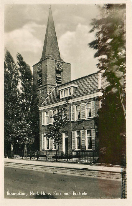 Bennekom Kerk met Pastorie