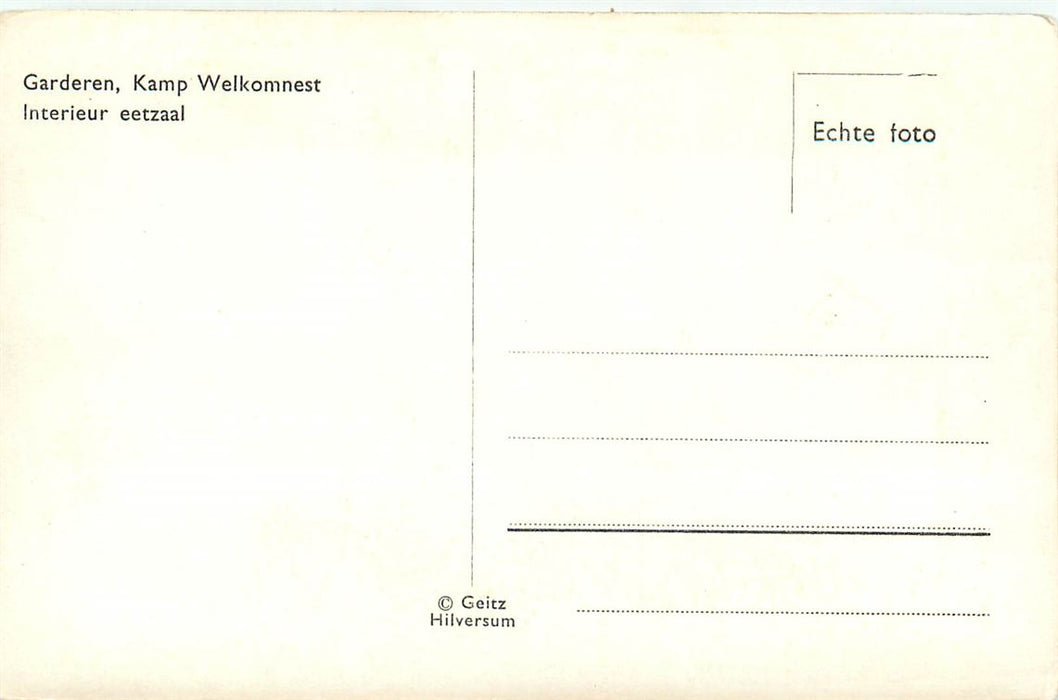 Garderen Kamp Welkomnest