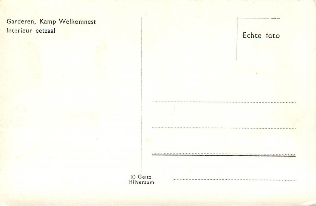 Garderen Kamp Welkomnest