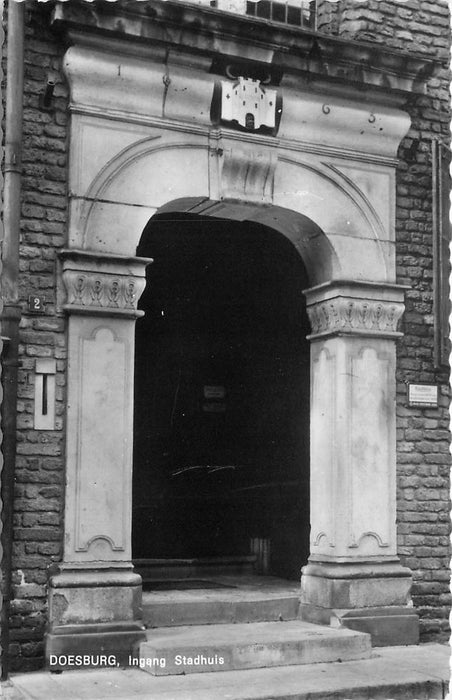 Doesburg Ingang Stadhuis