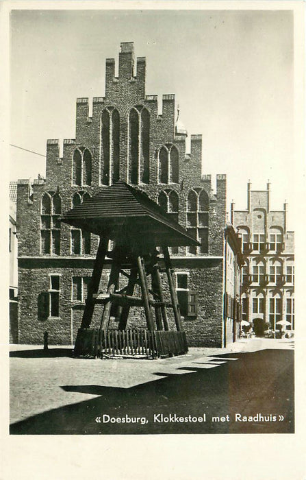 Doesburg Klokkestoel met Raadhuis