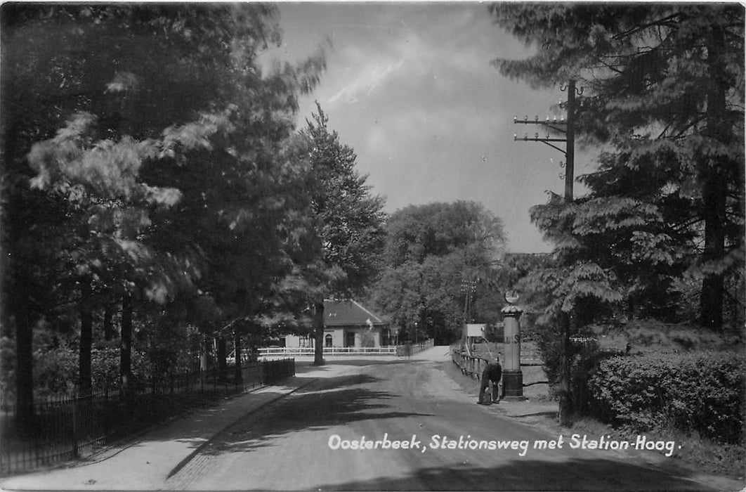 Oosterbeek Stationsweg met Station Hoog