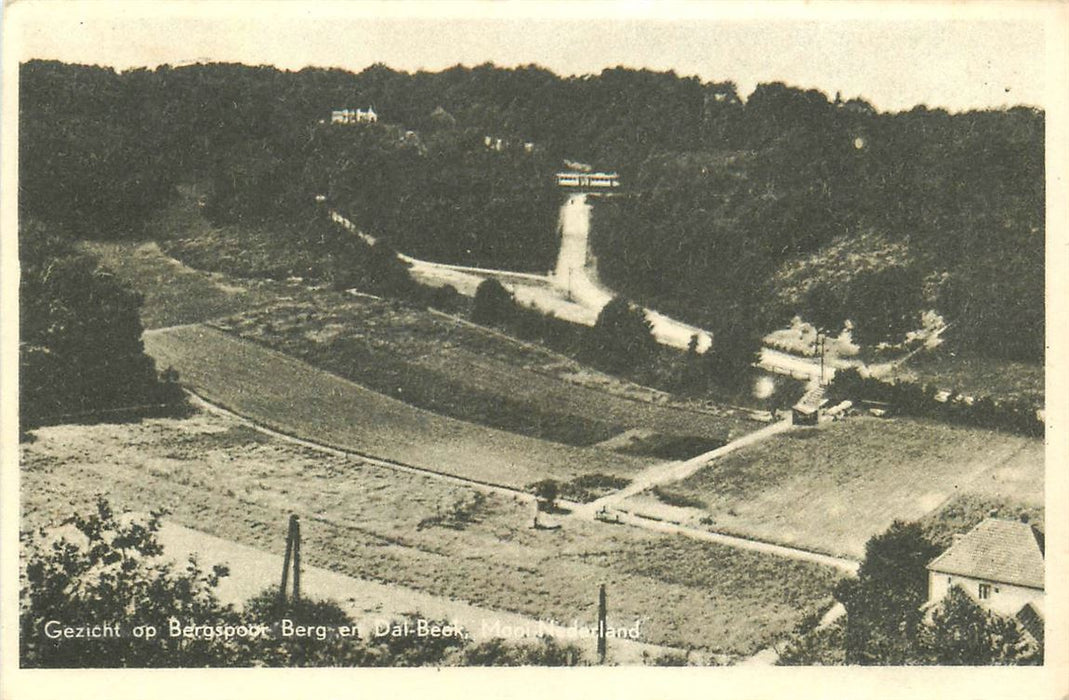 Berg en Dal Gezicht op Bergspoor