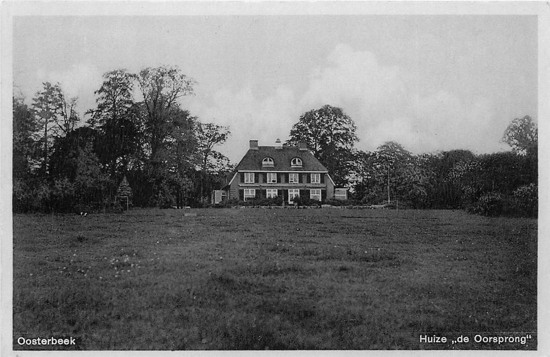 Oosterbeek Huize de Oorsprong