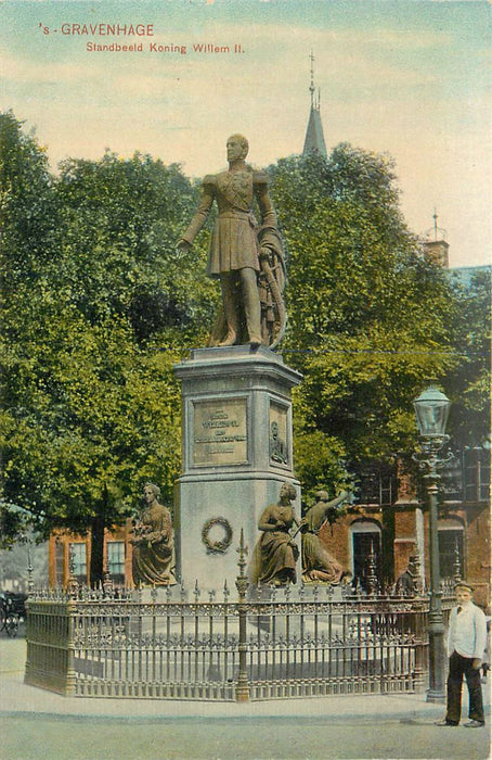 Den Haag Standbeeld Koning Willem II