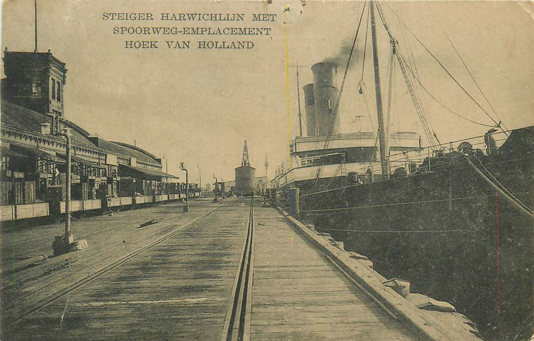 Hoek van Holland Steiger Spoorweg Emplacement