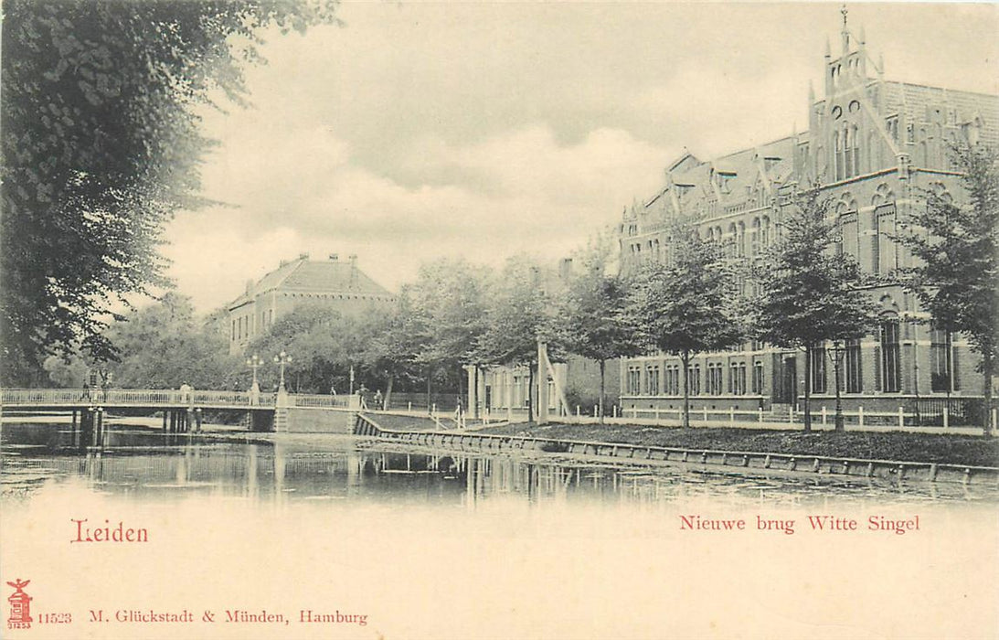 Leiden Nieuwe Brug Witte Singel