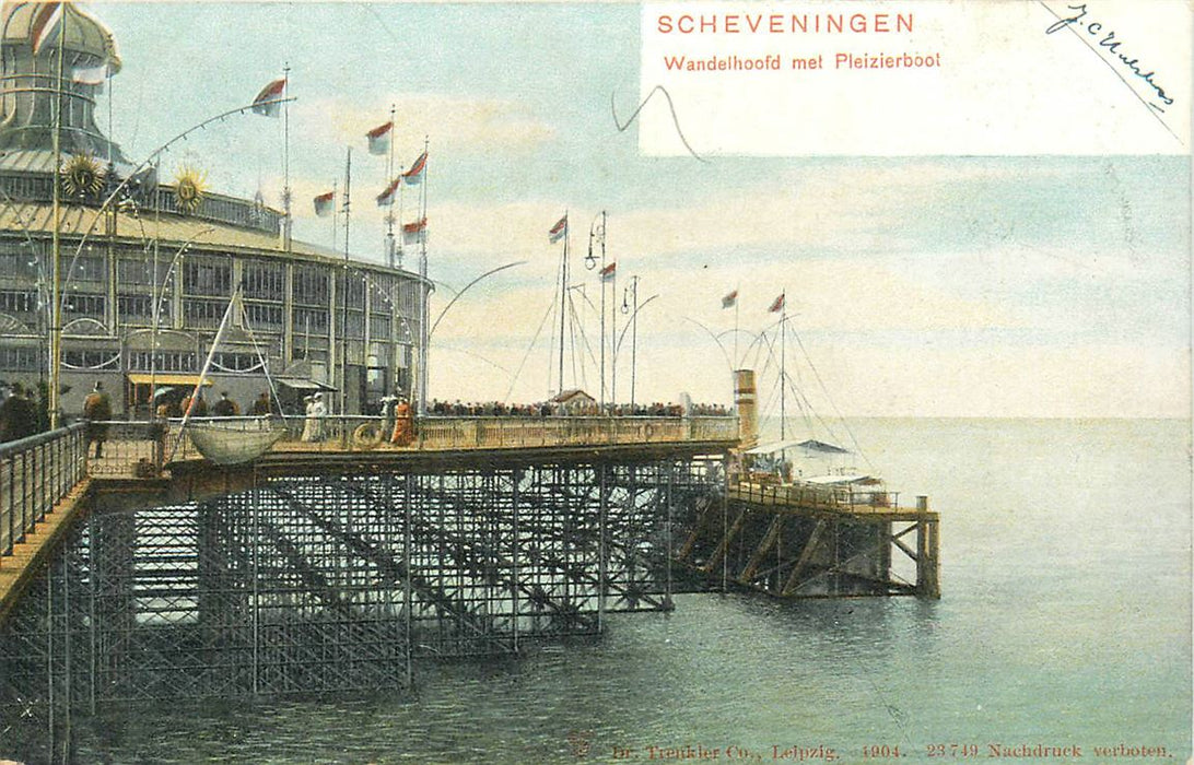 Scheveningen Wandelhoofd Plezierboot