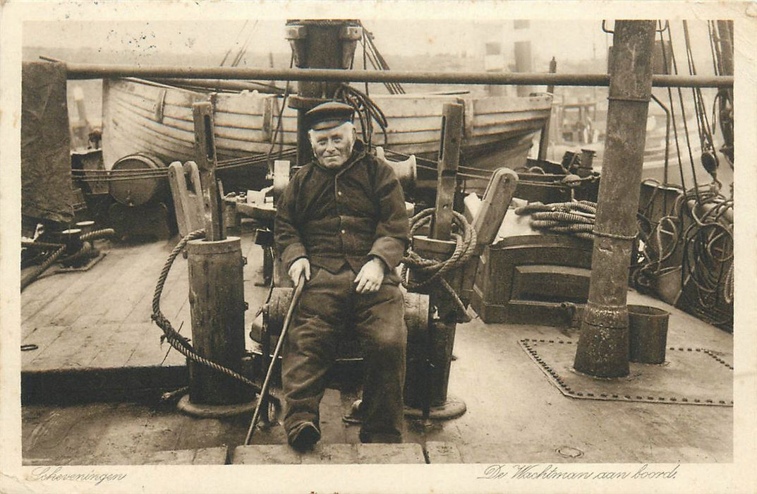 Scheveningen De Wachtman aan Boord