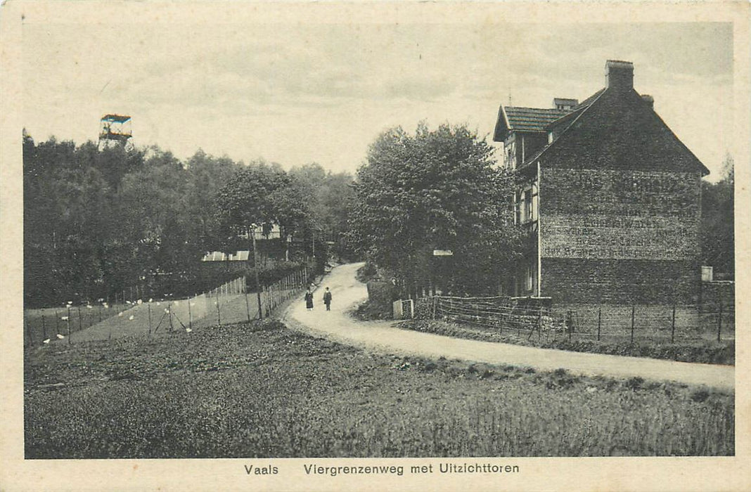 Vaals Viergrenzenweg met Uitzichttoren