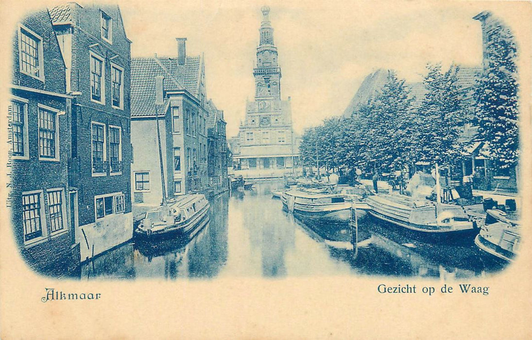 Alkmaar Gezicht op de Waag