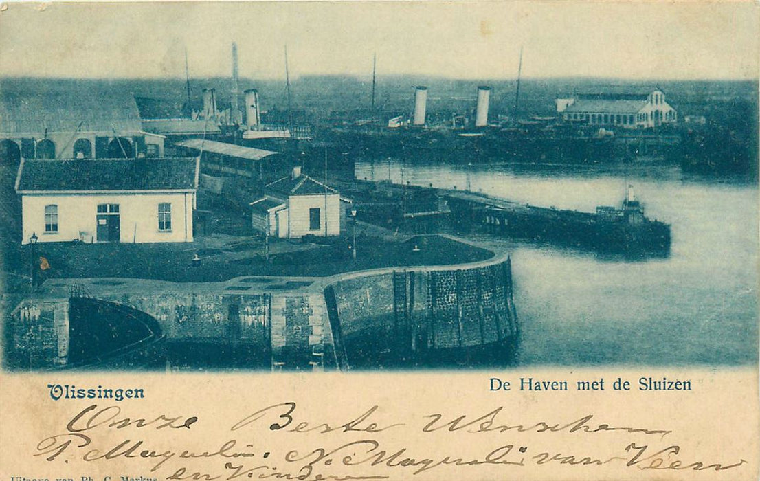 Vlissingen De Haven met de Sluizen