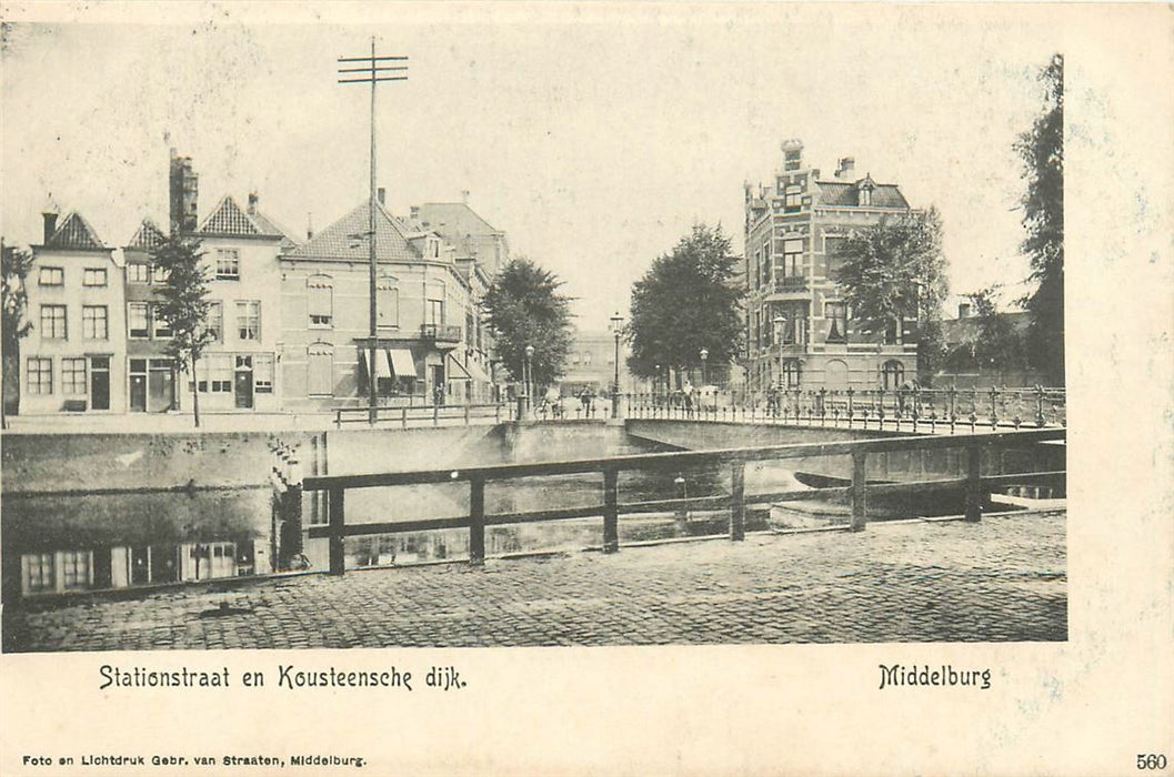 Middelburg Stationstraat en Kousteensche Dijk