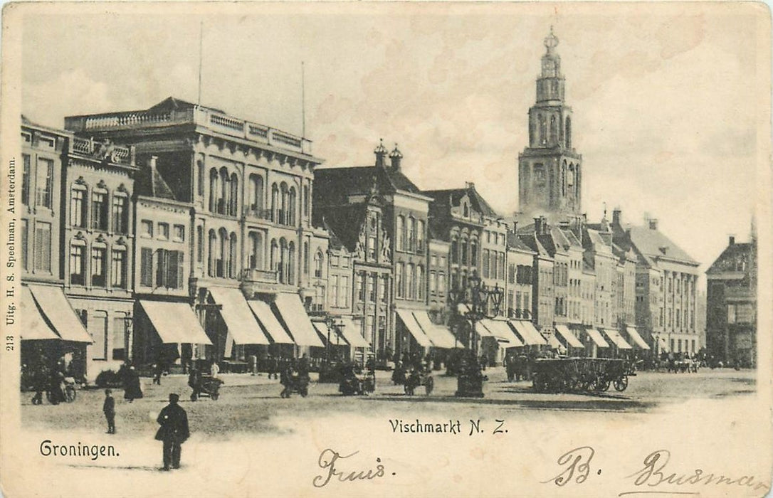 Groningen Vischmarkt