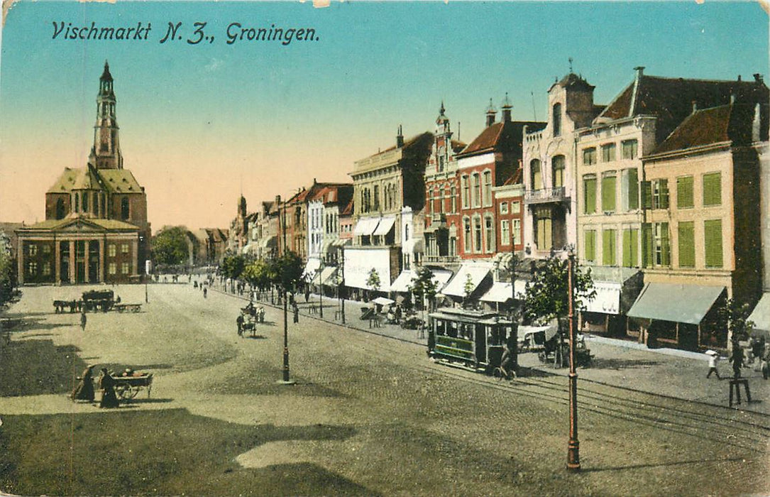 Groningen Vischmarkt