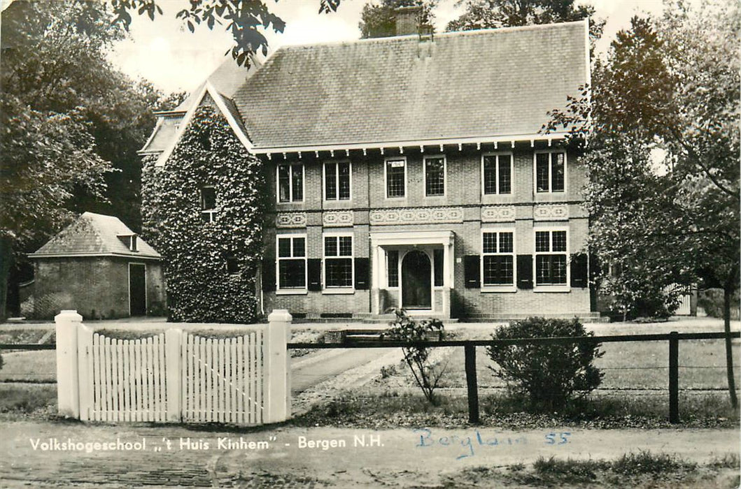 Bergen NH Volkshogeschool t Huis Kinhem