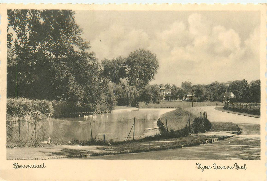 Bloemendaal  Vijver Duin en Daal