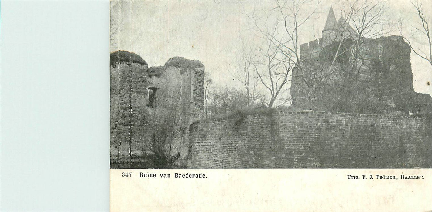 Bloemendaal  Ruine van Brederode