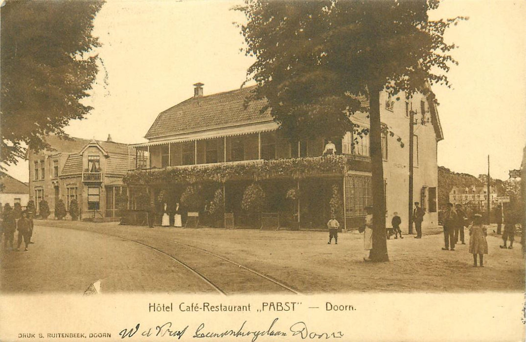 Doorn Hotel Cafe Restaurant Pabst