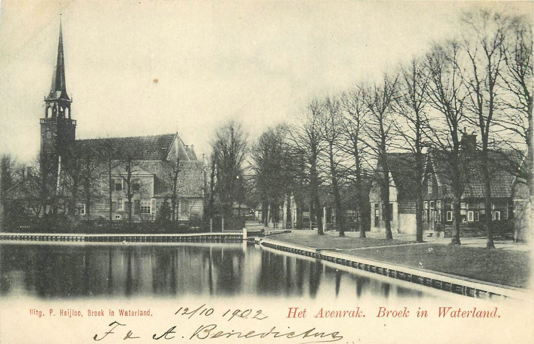 Broek in Waterland Het Avenrak