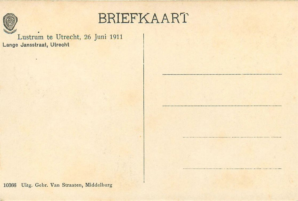 Utrecht Lustrum 1911