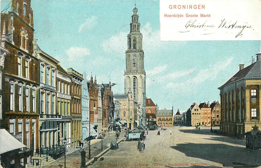 Groningen Noordzijde Groote Markt