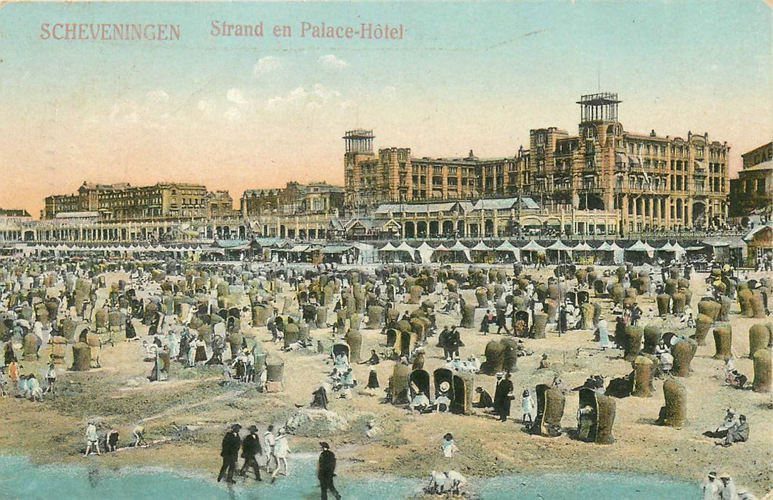 Scheveningen Strand en Palacehotel