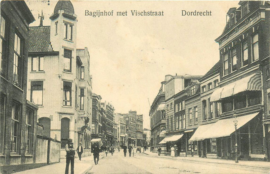 Dordrecht Bagijnhof met Vischstraat