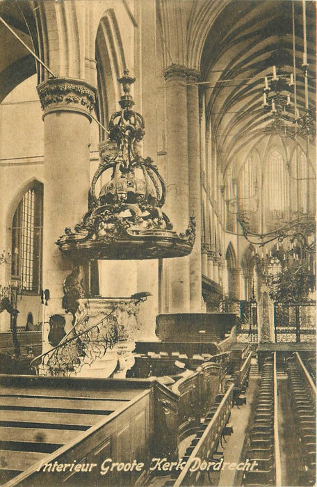 Dordrecht Interieur Groote Kerk