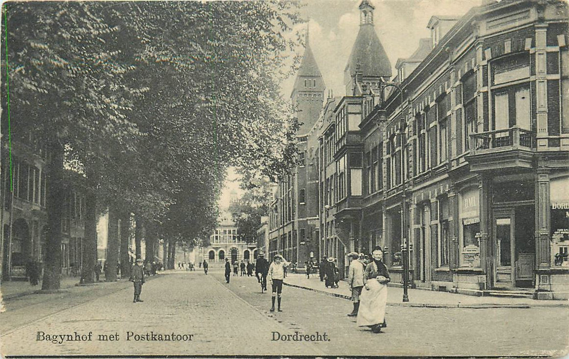 Dordrecht Bagijnhof met Postkantoor