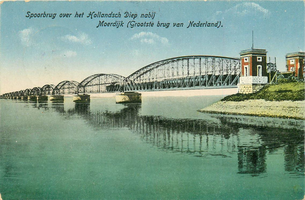 Moerdijk Spoorbrug Hollandsche Diep