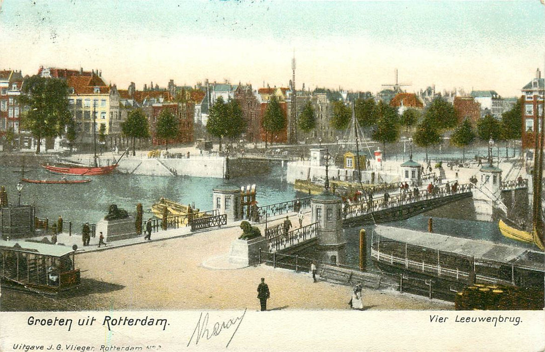 Rotterdam Vier Leeuwenbrug