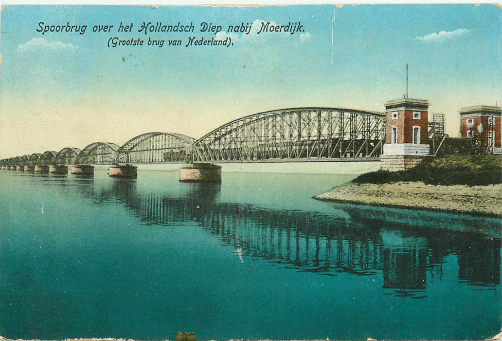 Moerdijk Spoorbrug Hollandsche Diep