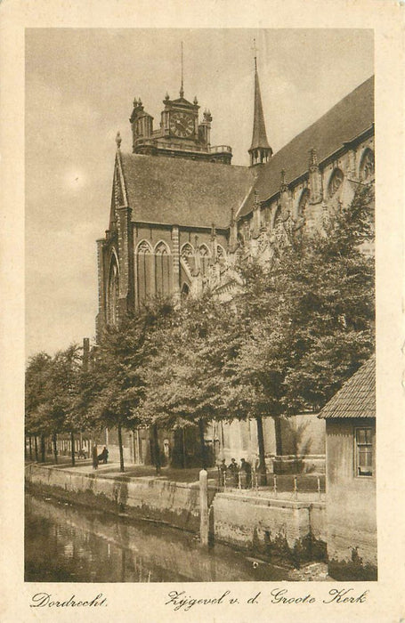 Dordrecht Zijgevel Groote Kerk