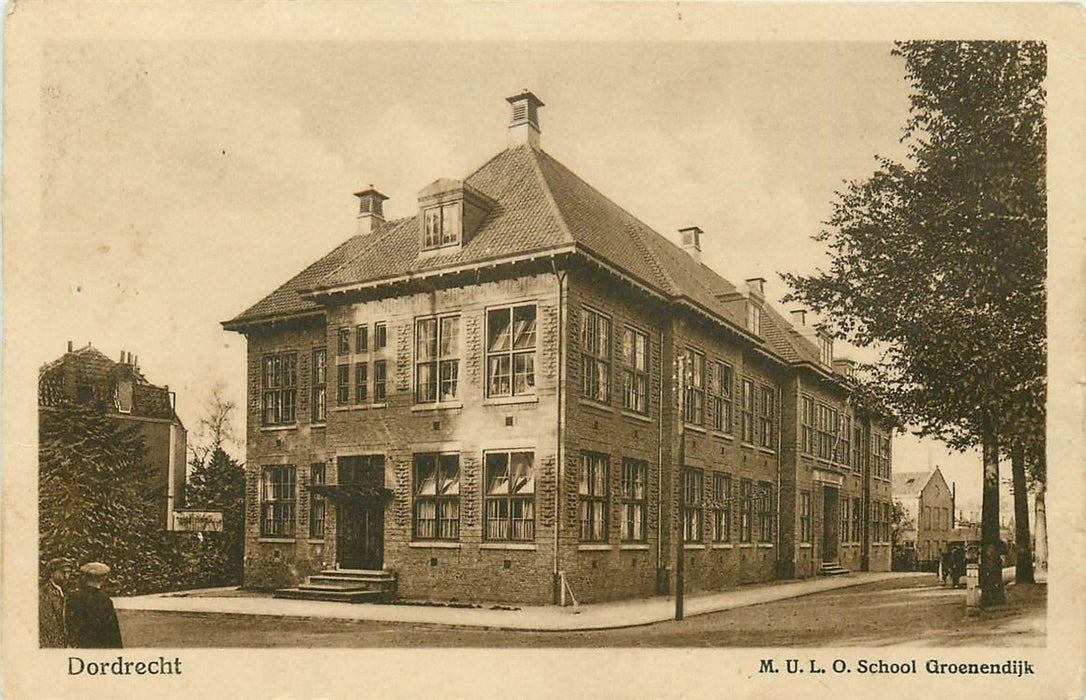 Dordrecht MULO School Groenendijk