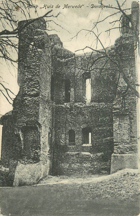 Dordrecht Ruine Huis de Merwede