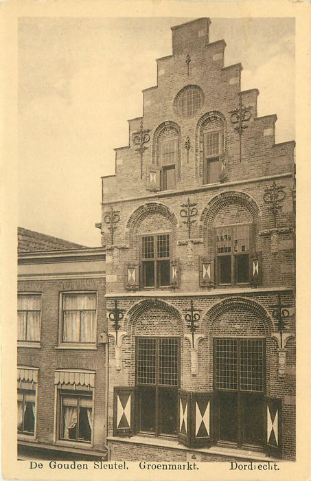 Dordrecht De Gouden Sleutel Groenmarkt