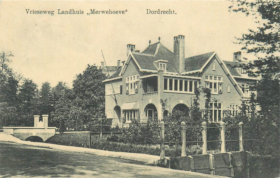 Dordrecht Landhuis Merwehoeve Vrieseweg