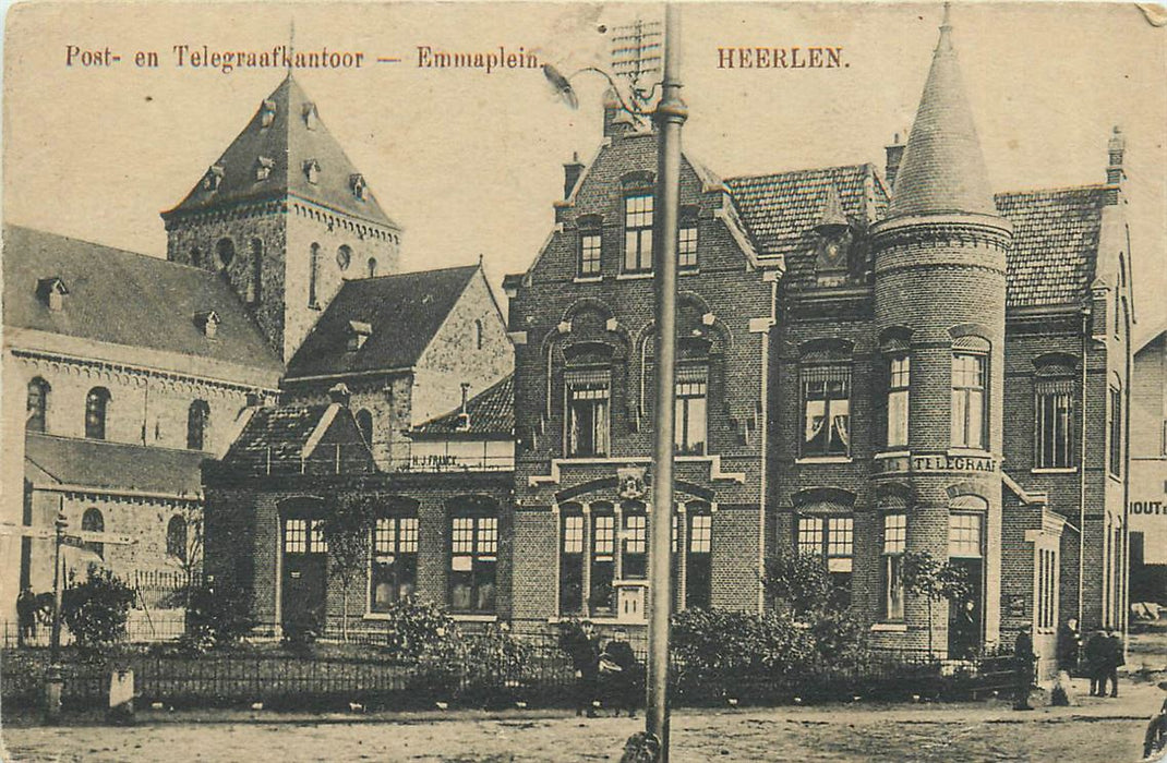Heerlen Emmaplein Post en Telegraafkantoor