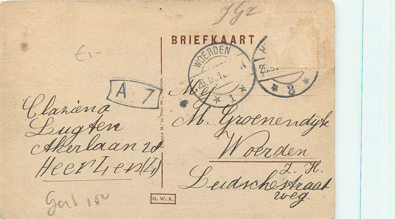 Heerlen Emmaplein Post en Telegraafkantoor