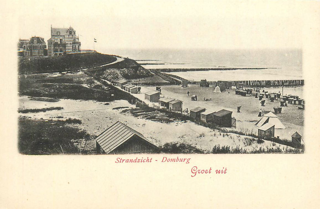 Domburg Strandzicht