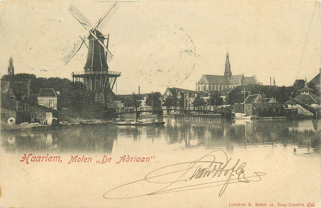 Haarlem Molen De Adriaan