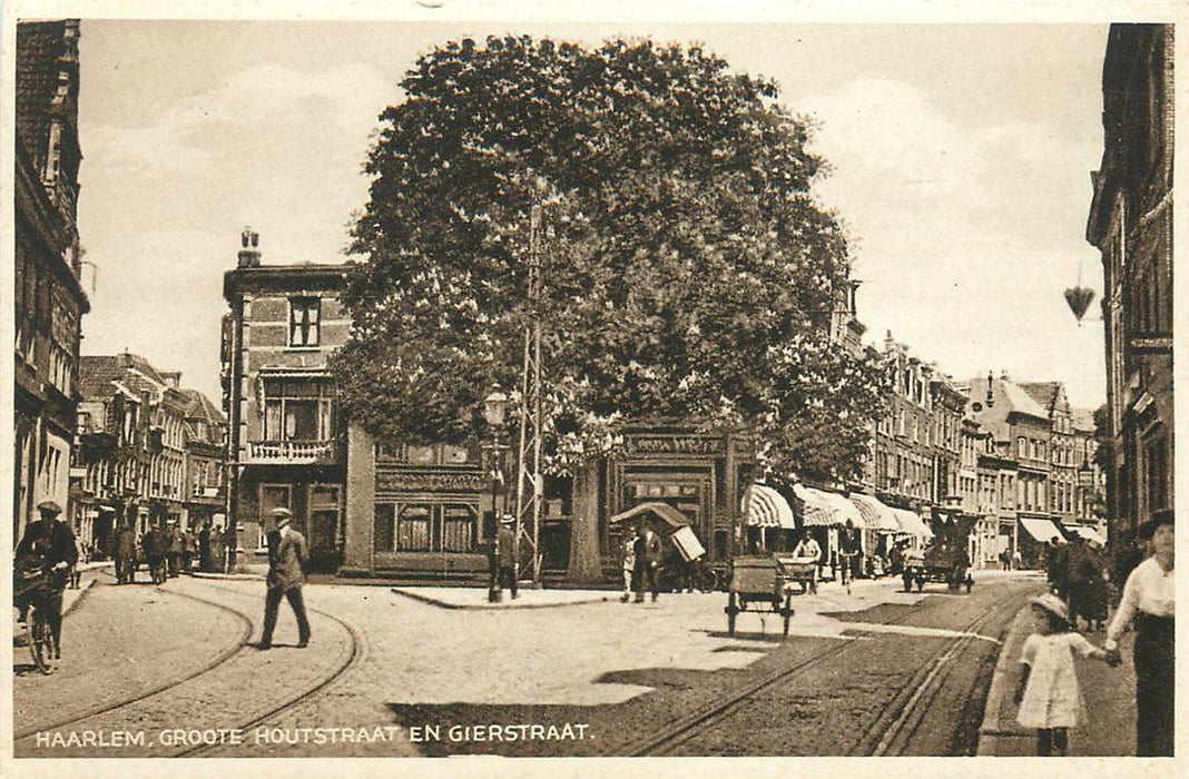 Haarlem Groote Houtstraat en Gierstraat