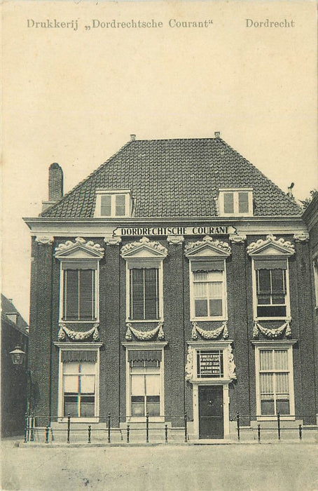 Dordrecht Drukkerij Dordrechtsche Courant