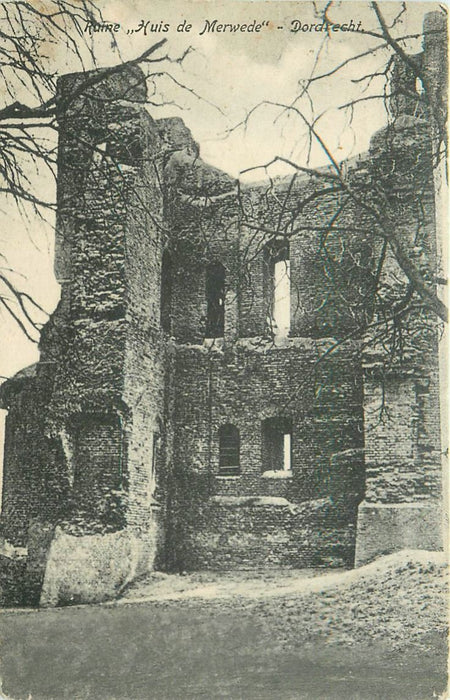 Dordrecht Ruine Huis de Merwede