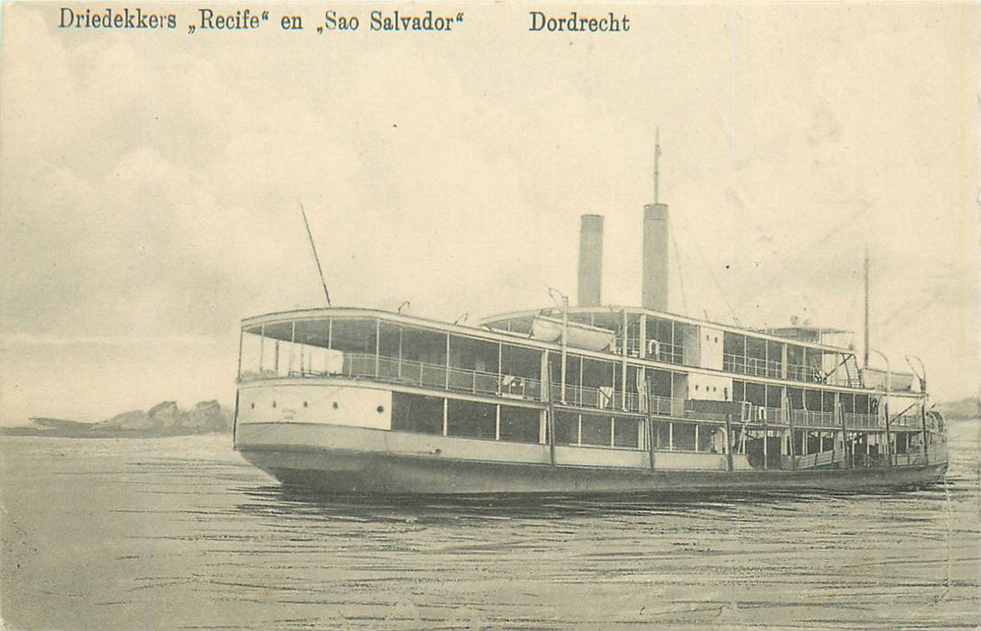 Dordrecht Driedekkers Recife en Sao Salvador