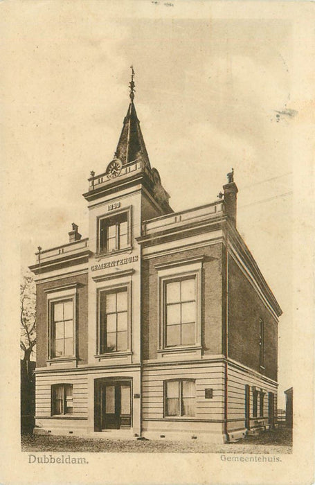 Dordrecht Dubbeldam Gemeentehuis